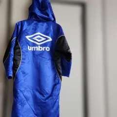 90s UMBRO アンブロ ベンチコート 中綿 ネイビー - メルカリ