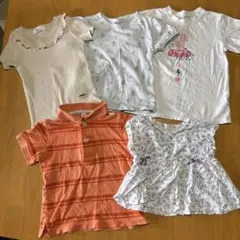 【95〜100㎝】半袖Tシャツ　まとめ売り　女の子のサムネイル