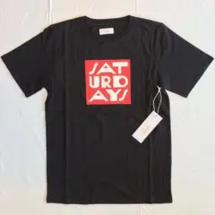 新品タグ付き SATURDAYS NYC Tシャツ ブラック 黒 サイズS