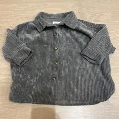 ペアマノン コーデュロイベーシックシャツ 100