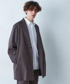 Lui's 美品 高密度ウールギャバ 2×2スーパービッグジャケット
