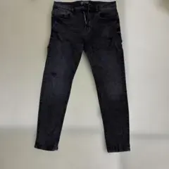 ZARA MAN ブラックデニム 42 32