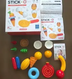 美品　ボーネルンド STICK-O クッキングセット16ピースのサムネイル