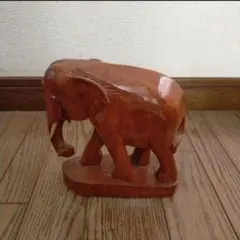 木彫りの象（小）☆D234
