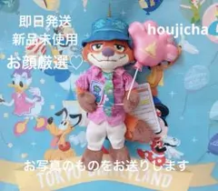 即日発送　お顔厳選　新品タグ付き　ズートピア2 ニック　ぬいぐるみバッジのサムネイル