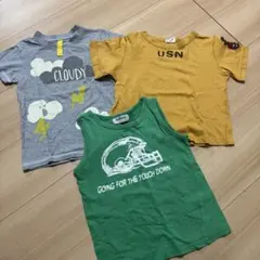 F.O.KIDS 半袖Tシャツ2枚、タンクトップ1枚　110センチ　まとめ売り