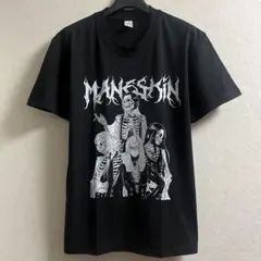 こ*め様 MANESKIN マネスキン バンド Tシャツ スカルのサムネイル