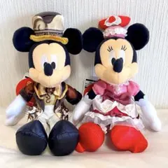 ディズニーシー テーブルイズウェイティング ぬいぐるみバッジ ミッキー ミニー