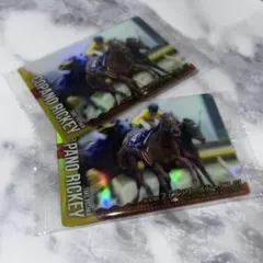 サラブレッドホースコレクション ツインウエハース 第3R コパノリッキー