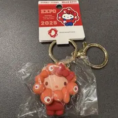 サンリオ ミャクミャク 立体マスコットキーホルダー 推しカラー ハローキティ