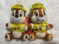 東京ディズニーシー　クリスマス　2016 チップ　デール　ぬいぐるみバッジ