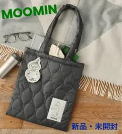 ムーミン キルティングバッグ&チャームポーチ