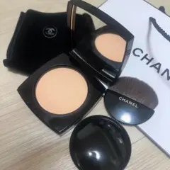 CHANEL プレストパウダー 本体 鏡付き ブラシ付きのサムネイル