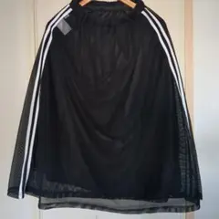 LTXC メッシュ サイドラインスカート ブラック　ラブトキMサイズ（150）
