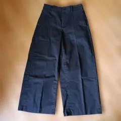 ユニクロ　ワイドチノパンツM　黒