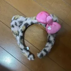 USJ カチューシャ 2点セット ヒョウ柄キティ