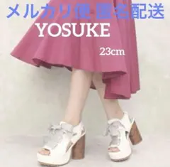 YOSUKE ヨースケ 厚底サンダル ふんわりリボン 11cmヒール 23cmのサムネイル