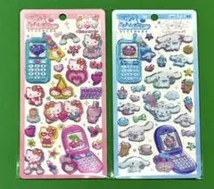 正規品　平成はっぴーフォン　ハローキティ　シナモロールセット