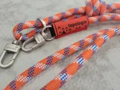 ③ topologie ショルダーストラップ 8mm トポロジー オレンジ
