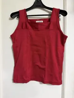 フミカ ウチダ DOUBLE NECK NO-SLEEVE TANK TOP - メルカリ