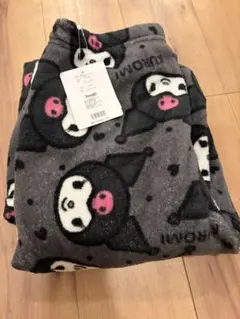 サンリオ クロミ マイクロファイバー　ロング　パンツ Mサイズ ドンキ　限定　黒
