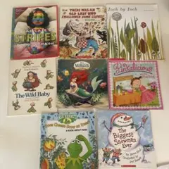 英語絵本 8冊 Disney Mermaid 他