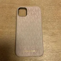 MICHAEL KORS ピンク iPhone用ケース　XR
