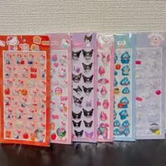 ⭐︎新年特価⭐︎即日発送　ボンボンドロップシール　6枚セット　立体3Dシール