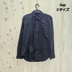 『 GAP 』ボタンダウンシャツ無地シャツ ( Sサイズ )
