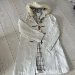 earth music&ecology ファー付きダッフルコート