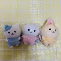 ナガノキャラクターズ ぽてたまぬいぐるみ なんか似てるの 3点セット　ちいかわ
