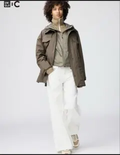 UNIQLO C ローライズワイドジーンズ　サイズ25