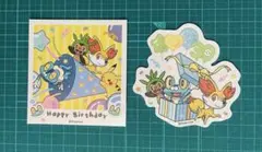 韓国限定　ポケモン　30周年　お祝いシール　おすそわけ　⑥