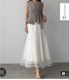 Louere ベストドッキングマーメイドワンピース　ルエレ