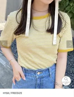カスタネ　ボーダーリンガーTEEのサムネイル