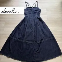 dazzlin ダズリン デニムワンピース M ロングワンピース　ワンピースのサムネイル