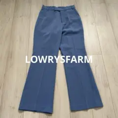 LOWRYSFARM ローリーズファーム ブルー スラックスパンツ