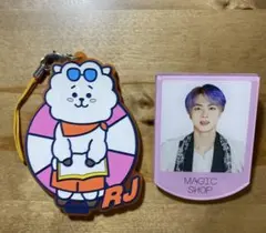 BTS JIN RJ キーホルダー & MAGIC SHOP アクリルバッジ
