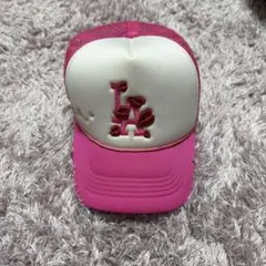 ラロパ　メッシュキャップピンク　LA