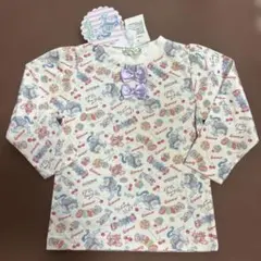 ★新品★100 ECONECO 長袖カットソー ユニコーン リボン