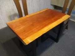 ＃1606■　マホガニー　テーブル　ローテーブル　ダイニング　座卓　一枚板 1606□ マホガニー テーブル ローテーブル ダイニング 座卓 一枚板