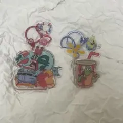 スポンジボブ キーホルダー セット