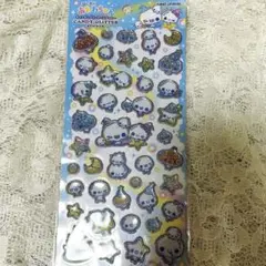 キャンディグリッター ステッカー　ぷくぷくあわわちゃん　シール