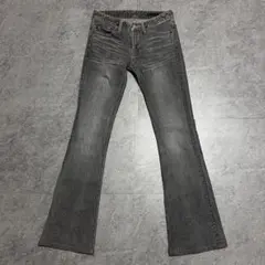 archive y2k 00s フレア　デニム　ヒゲ　フェード　平成 ギャル