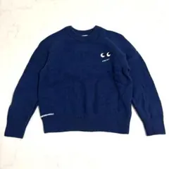 美品⭐︎ユニクロ×アニヤハインドマーチプレミアムラムクルーネックセーター130cm