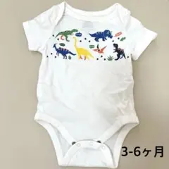 baby GAP 恐竜プリントロンパース 3-6ヶ月 男の子