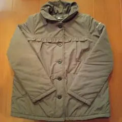 【BeBe】 フリル付きコート 140