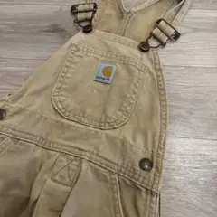 Carhartt オーバーオール ベージュ - メルカリ
