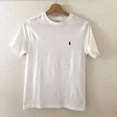 Polo Ralph Lauren 白　Tシャツ 10-12 Mサイズ