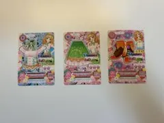 アイカツカード 3枚セット オーロラファンタジー